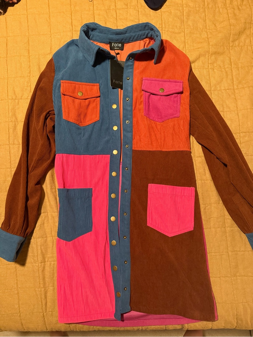 NWT Red Dress Boutique Color Block Dress